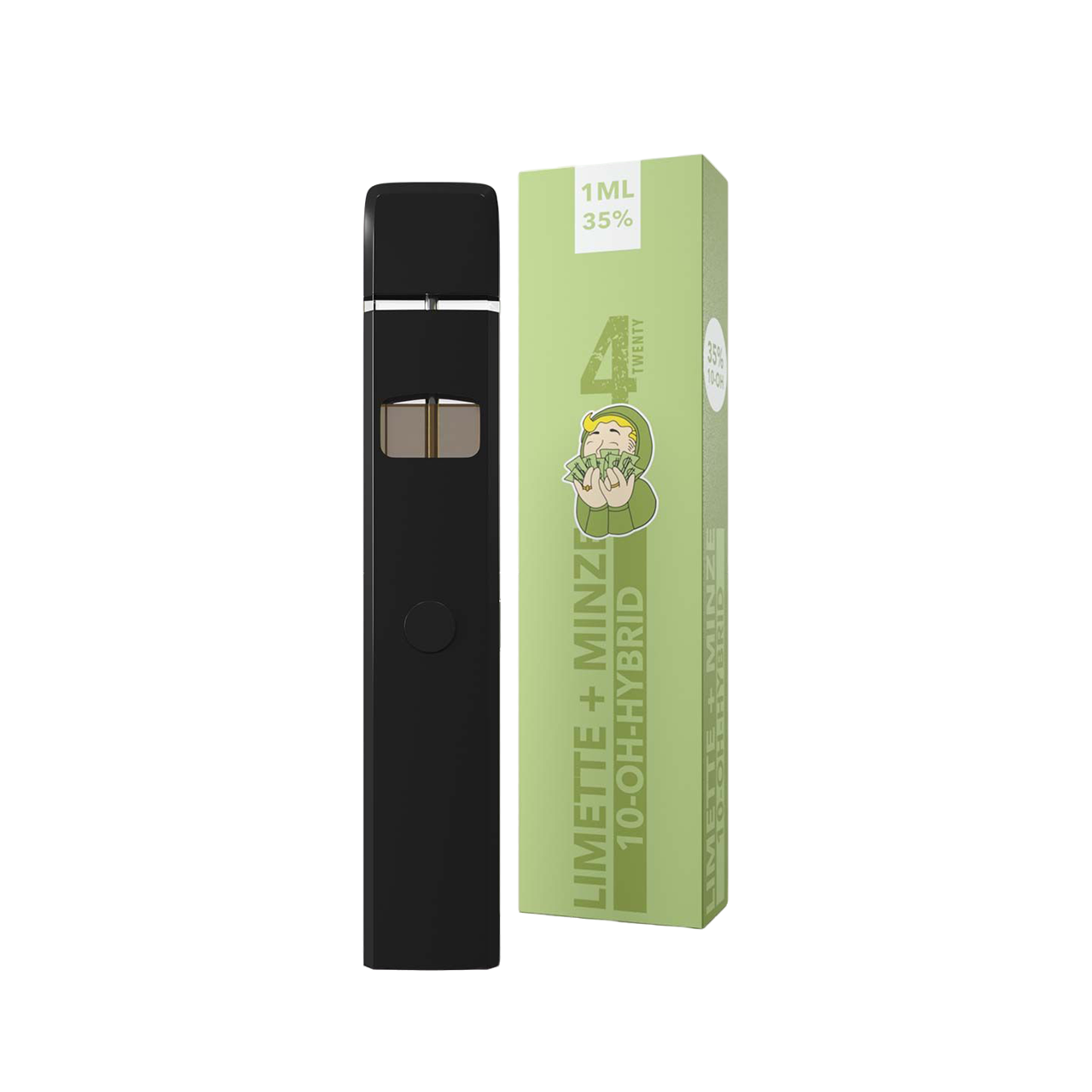 4TWENTY-VAPE-10-OH-HHC-PENS-1ML-PEN-FREE-THC-FREI-400-ZÜGE-LIMETTE-MINZE