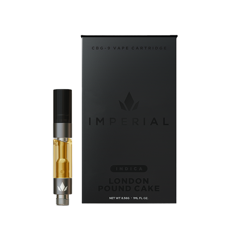 IMPERIAL-INDICA-CBG-9-CARTRIDGE-LIVE-RESIN-1-ML-G-LONDON-POUND-CAKE