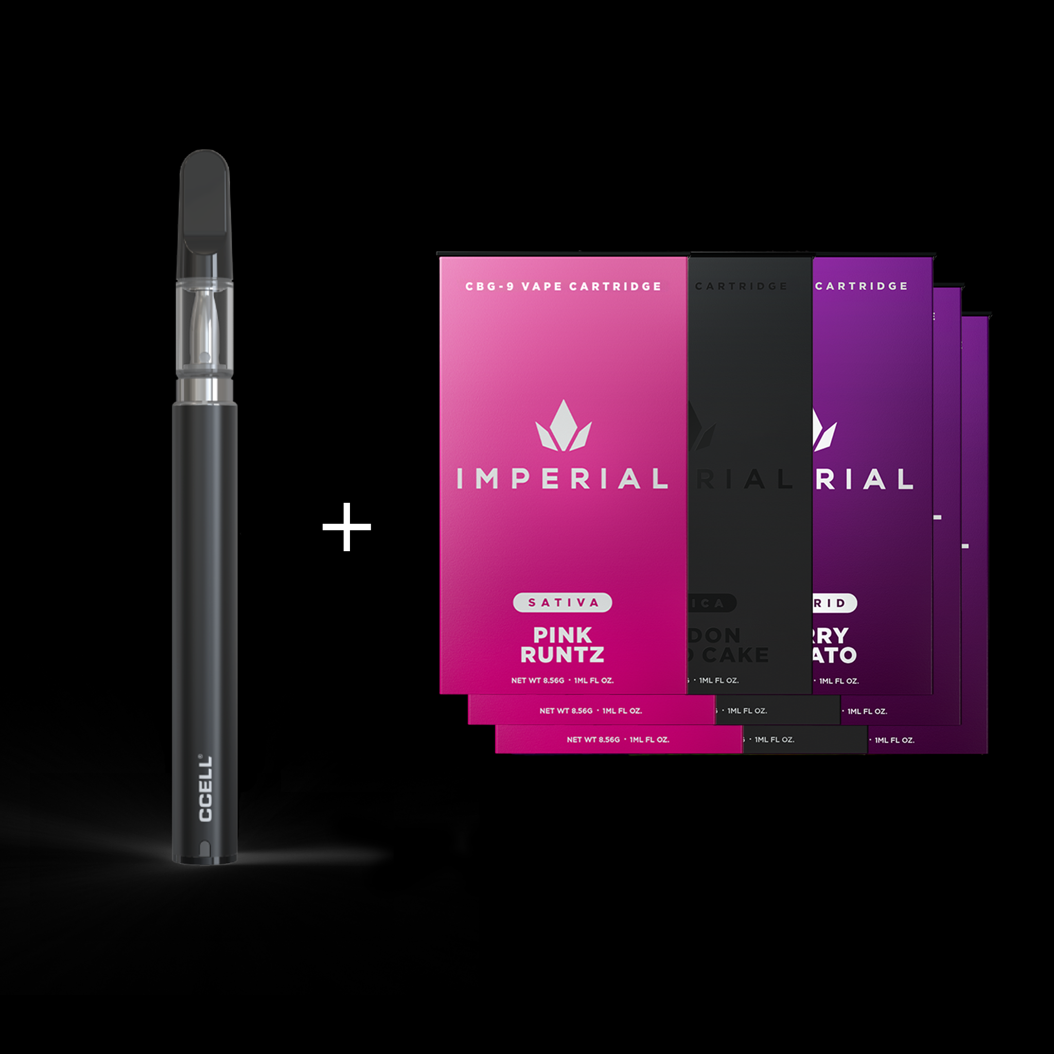 IMPERIAL-HYBRID-CBG-9-CARTRIDGE-LIVE-RESIN-1-ML-CCELL-M3-PLUS-AKKU-BUNDLE