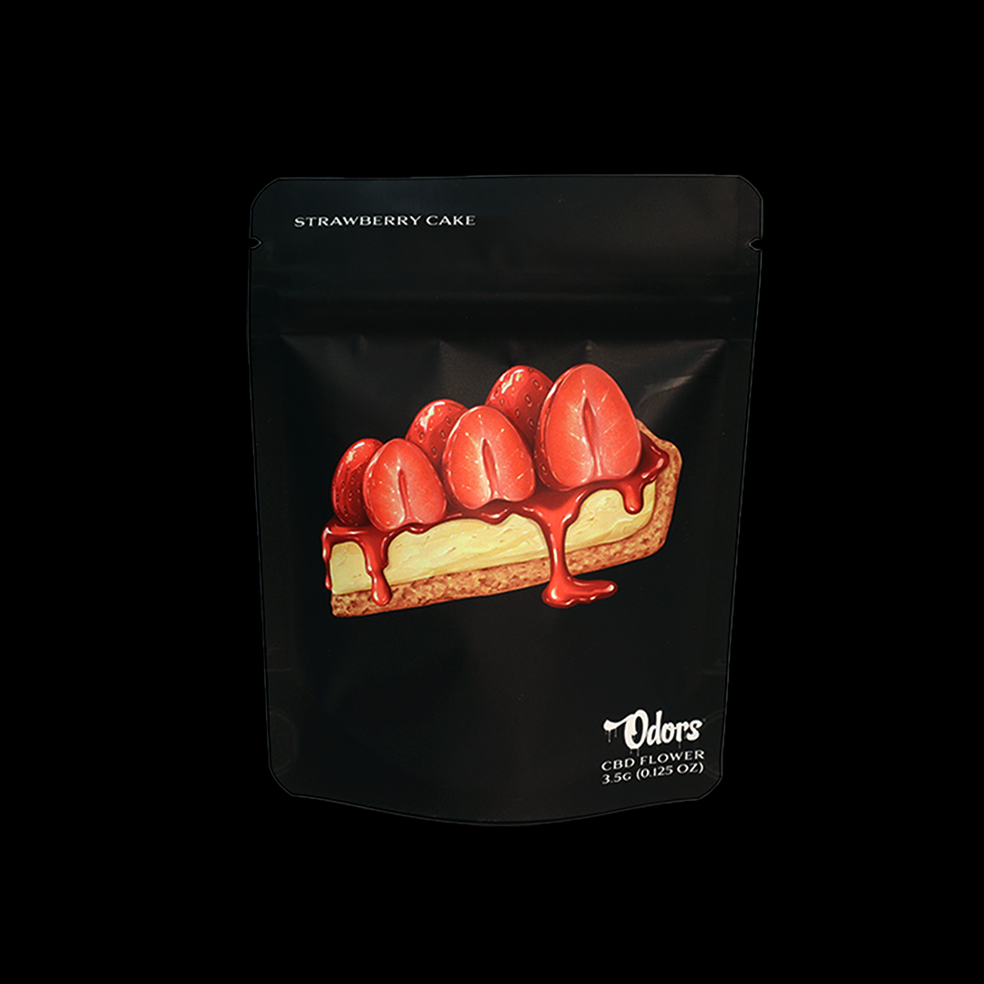 Premium-CBD-Blüten-Strawberry-Cake-Bag